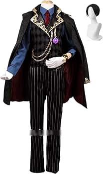 第五人格 納棺師 コスプレ衣装 ウィッグ コスプレウィッグ IdentityV 第五人格 納棺師 イソップ・カール